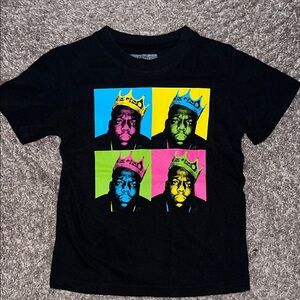 Colorful Notorious B.I.G. Graphic Kids T-Shirt